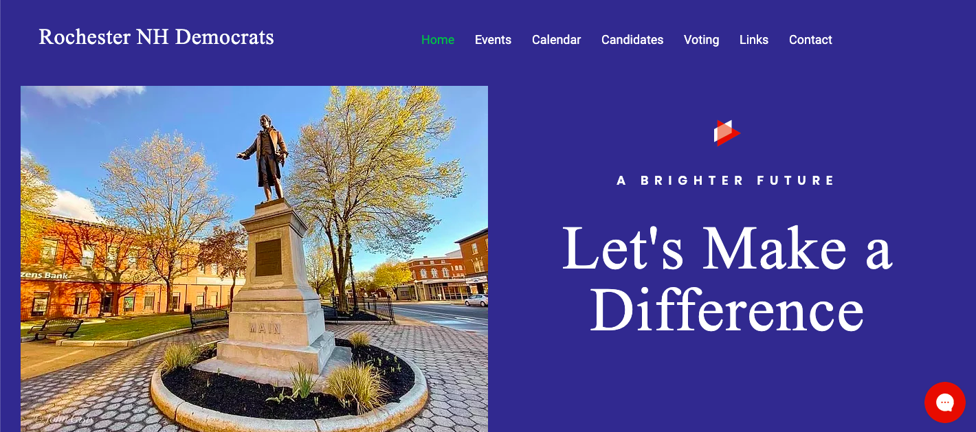 Rochester NH Democrats Landing Page